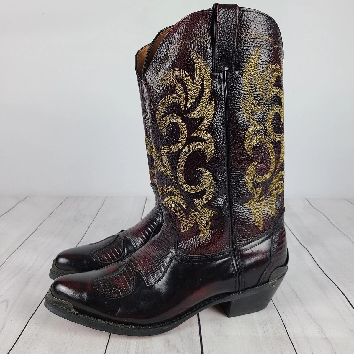 Cordovan cowboy deals boots