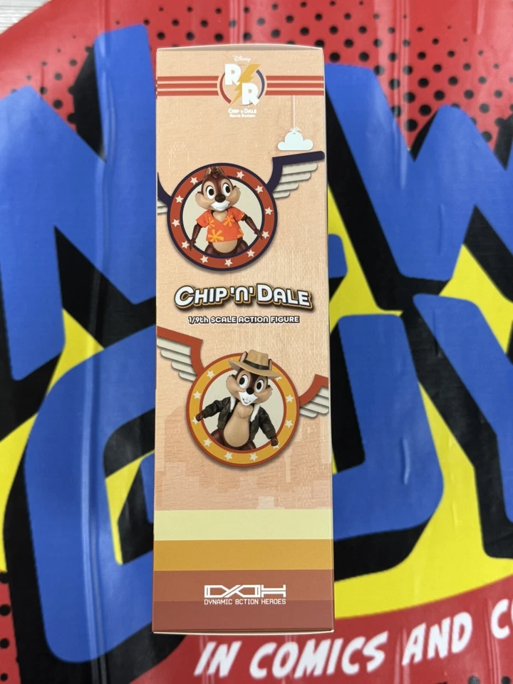 Disney Chip ‘n Dale: Rescue Rangers DAH-057 conjunto de bonecos de ação dinâmicos novo em folha - Imagem 4 de 4