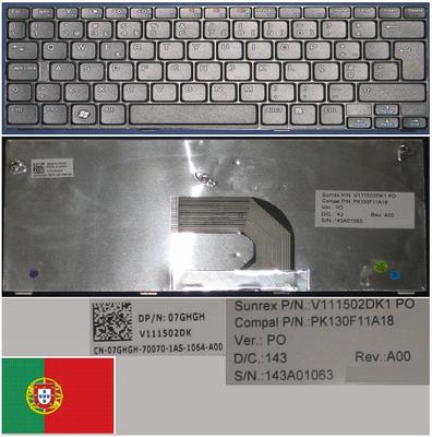 Clavier Dell Inspiron Mini – QWERTY Portugais – 07GHGH – Neuf (ouvert)