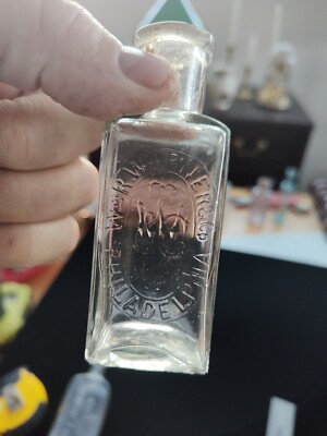 WmR Werner & Company Philadelphia   Embossed  Bottle No Chips 