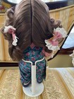 Precious Moments Doll Garden of Friends July Pansy 12” #1461 — photo 4