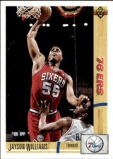 1991 Jayson Williams Upper Deck #191 NBA Card