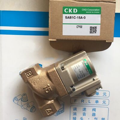 SAB1C-15A-0 For CKD New Solenoid Valve   #WD8