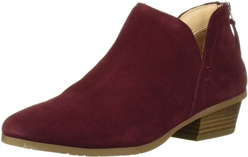 KENNETH COLE Reaction Women's Bootie Side Way 8.5 Burgundy NIB - Picture 3 of 7