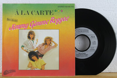 7'' - A LA CARTE - Jimmy Gimme Reggae - Coconut 1984