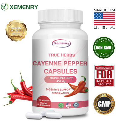 Cayennepfeffer 100.000 HU Gewichtsverlust,Fatburner,Entzündungshemmend,Verdauung