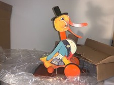 1994 FISHER PRICE Dr. Doodle Duck Pull Toy Limited Edition w/box and inserts NEW