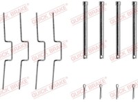 Quick Brake 109-1176 ZubehöRsatz, ScheibenbremsbeläGe FüR Land Rover