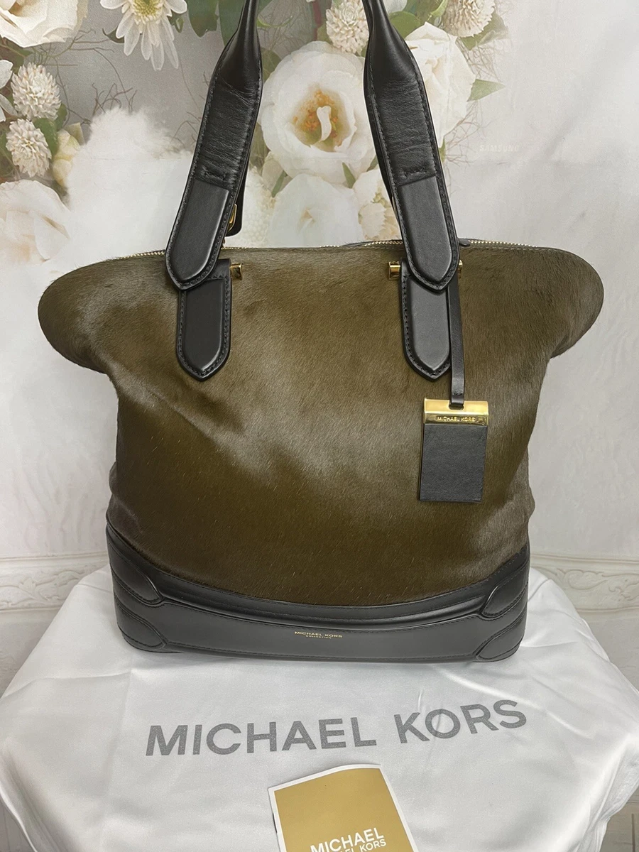 Michael Kors Collection Alexa Satchel shoulder Bag Gorgeous NEW