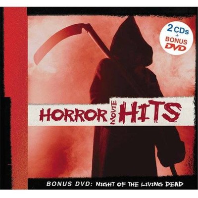 4inch x 6inch/6oz horror movie hits CD w/bonus DVD Night of the living dead (628261134823)