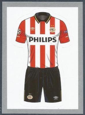 Topps Champions League - 2015-16 #077 - PSV Eindhoven Home Kit