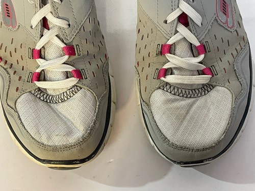 Shoes-Skecher Sport Women Size 10 Pink and Gray SN 11792EW - Picture 2 of 6