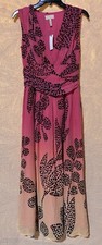 Anthropologie Verb by Pallavi NWT V-Neck Ombre Maxi Dress Size XS