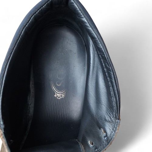 TODS Stiefel Two Eye Desert Chukka dunkelbraun Wildleder Gummisohle 8,5 Herren Größe - Bild 10 von 12