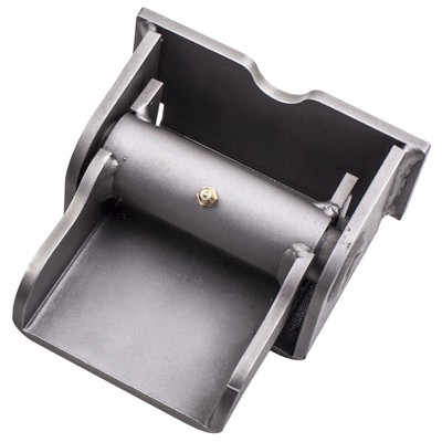 Heavy Duty Greasable Dump Truck Trailer Hinges - Pair Of Weld-On Steel Hinges With 1" Solid Pivot Pin