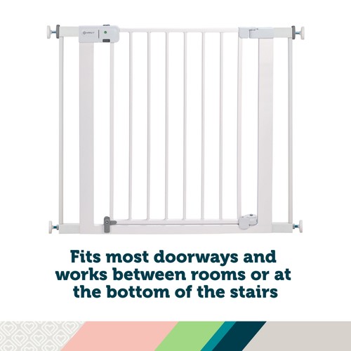 Easy Install Auto-Close Gate, Grey - Picture 6 of 14