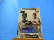 Beltran Perez Topps Co-Signers 2007 RC Rookie Autograph Auto
