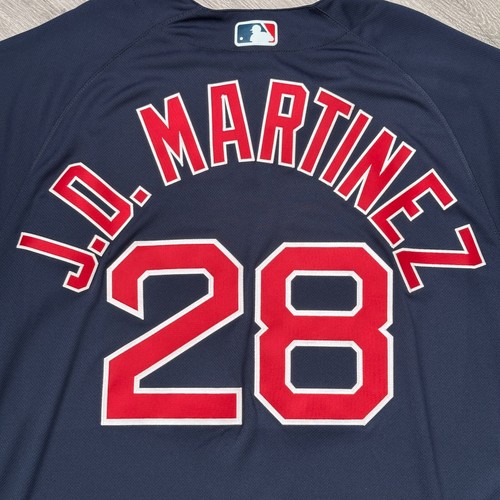Authentic JD Martinez Boston Red Sox Jersey 52 Majestic Flex Base New - Picture 5 of 8