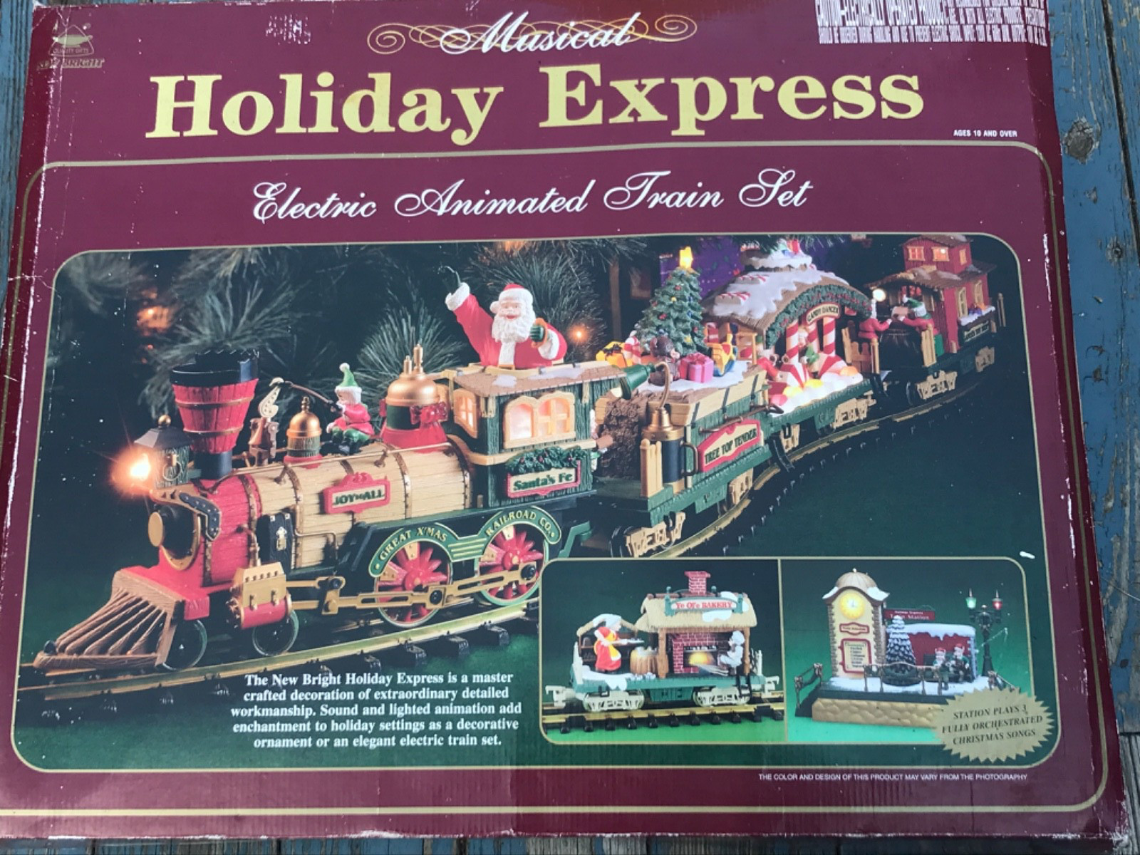 New Bright The Holiday Express Musical Train Model 386 as seen in Baby Einstein