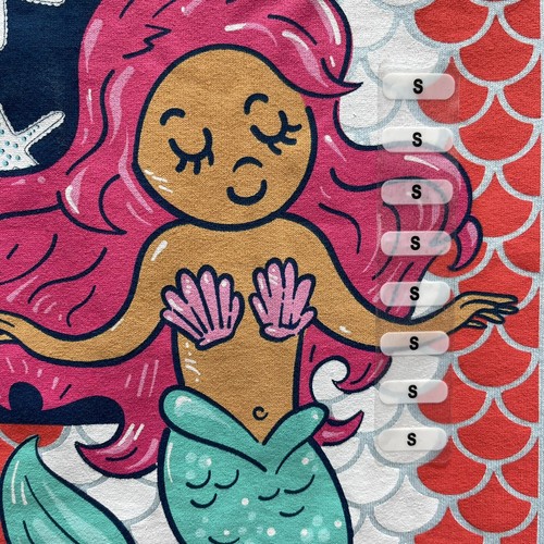 Simply Southern Mermazing America Womens Small Mermaid Patriotic NWTs Blue Flag - Picture 5 of 5