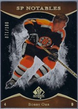 2007-08 SP Authentic Limited #154 Bobby Orr Boston Bruins SP Notables 071/100