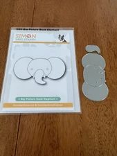 Simon Says Stamp-Big Picture Book Elephant Die