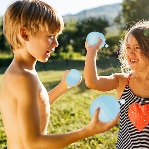 Palloncini d'acqua riutilizzabili in silicone Spruzzi bombe d'acqua ricaricabili - Afbeelding 3 van 9