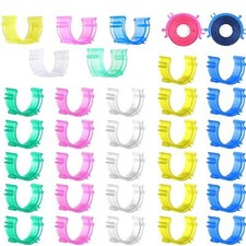 50PCS Sewing Bobbin Clips Colorful Thread Holder Clips Sewing Accessories