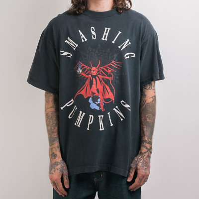 Smashing Pumpkins Mission To Mars Cotton Black Unisex T