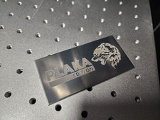 Custom Engraved Plaque Emblem Badge Interior Engine Personal Car Engravement Custom Engraved Plaque Emblem Badge Interior Engine Personal Car Engravement
