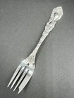 IMPERIAL CHRYSANTHEMUM BY GORHAM STERLING SILVER PIERCED SALAD FORK/NO MONOGRAM