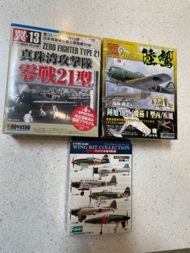 Doyusha Japan 1/100 Zero Fighter and Feiyan Gong Type C & 1/144  Shinden - Picture 1 of 4