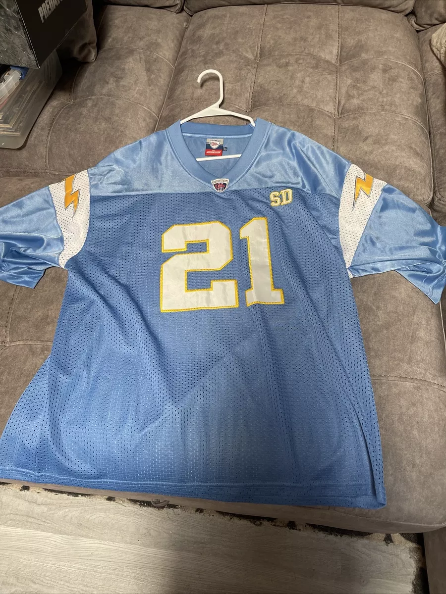 Tomlinson 21 San Diego Chargers O LICO Sport Jersey XXL 24x30 Powder Blue Rare