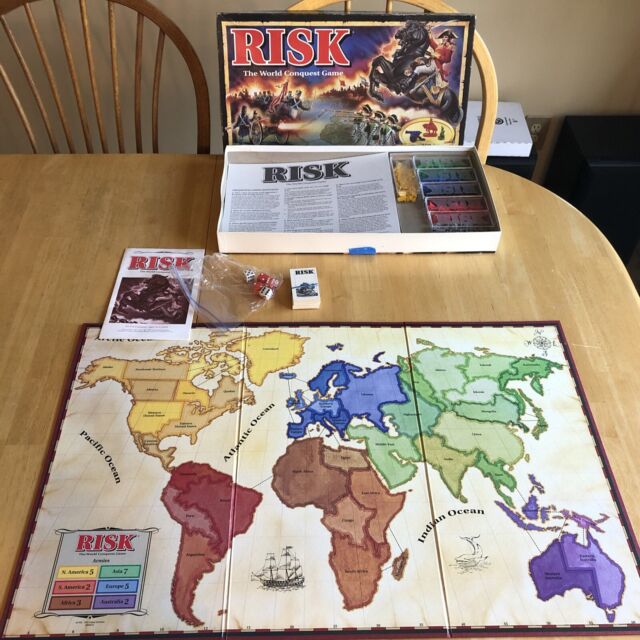 Vintage Complete & Vintage - 1993 Risk Board Game The World Conquest Game
