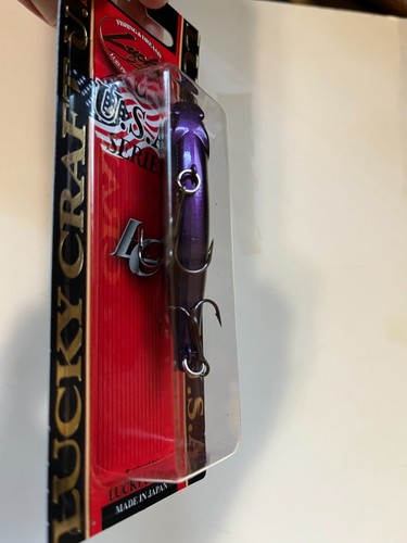Lucky Craft LV 500 Max Lipless Vibration Crankbait Trap Goby Aurora Purple 3/4 - 第 2/8 張圖片