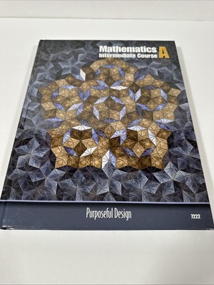 Mathematics ACSI Intermediate Course A Hardback Book Purposeful Design - 1 Book