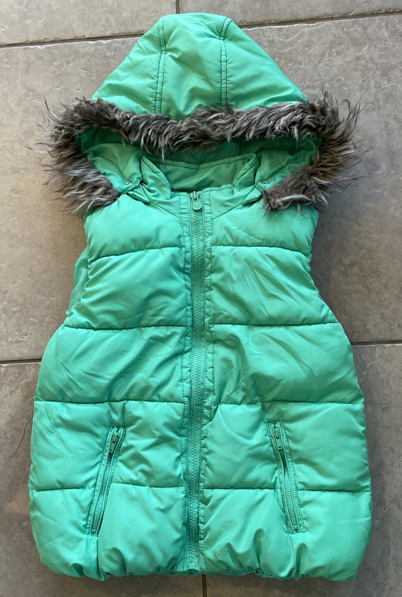 Girls green best sale vest