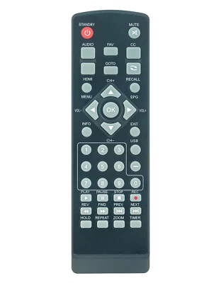 AT103B AT-103B Replaced Remote for EMATIC Digital Converter Box