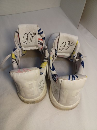 Adidas Harden Vol 3 Doodle Cloud White G54022 Boost Men Basketball Shoes US 8.5 - Picture 20 of 24