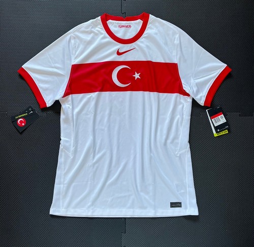 Nike Mens Turkey National Soccer Jersey White Large CD0735-100 | eBay