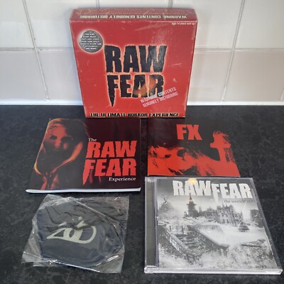 RAW FEAR Box The Ultimate Horror Experience 2 CD Sound Fx Ghost Stories Spiel!  