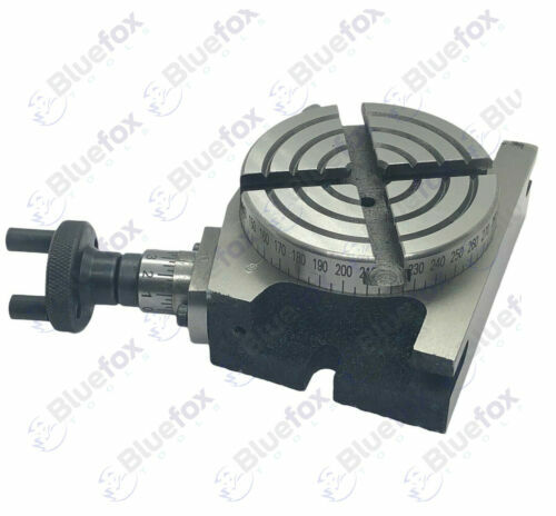 MESA GIRATORIA DE PRECISIÓN DE 3"/80 MM CON TORNILLO REDONDO DE 80 MM Y PERNOS DE TUERCAS EN T DE FIJACIÓN - Imagen 7 de 8