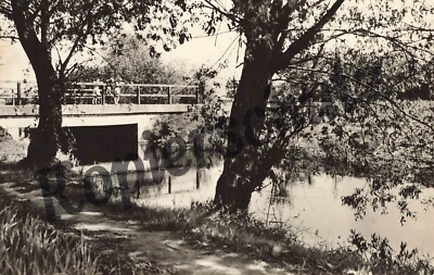 AK DDR - Golzow - Kreis Seelow - Am Strom - Brücke ~1965 nach Bad Freienwalde