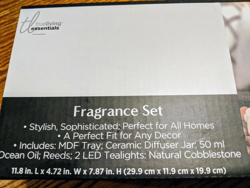 Trueliving Essentials Fragrance Set Aromatherapy Smell Diffuser Decor Gift NEW - Image 2 of 3