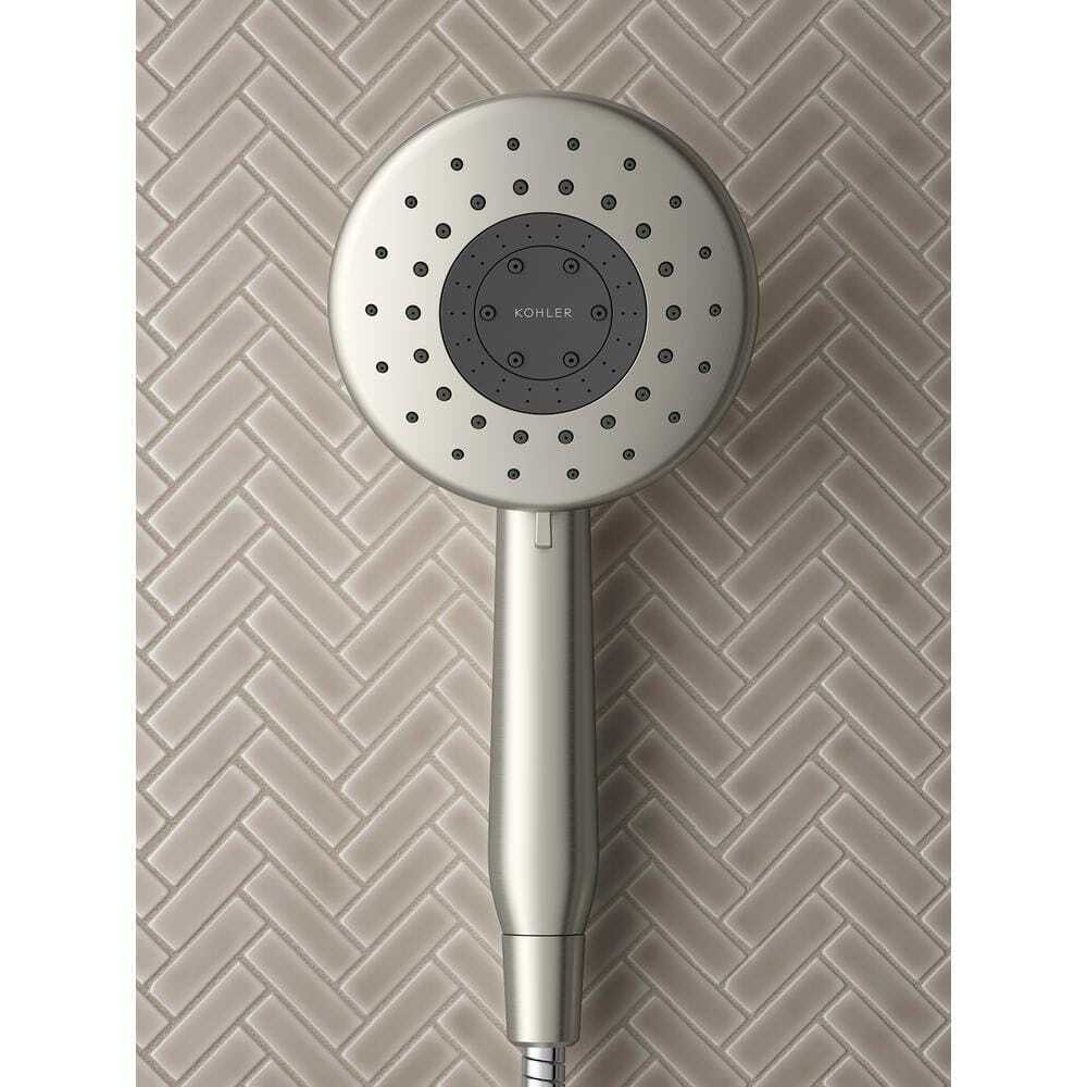 KOHLER Daisyfield 6-Spray 1.75GPM Handheld Shower Head in Vibrant Brushed Nickel