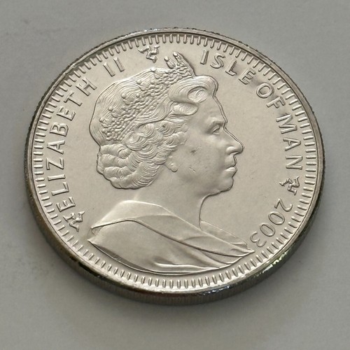 2003 Isle of Man Balinese Cat 1 Crown Coin CuNi Brilliant Uncirculated Condition - Picture 18 of 18