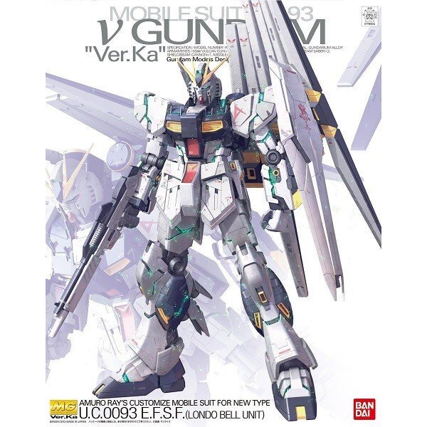 With Bonus] MG 1/100 νGundam Ver.Ka | eBay