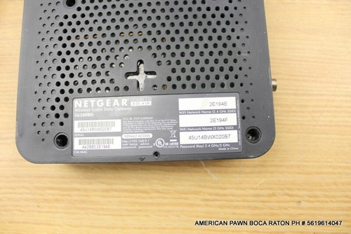 NETGEAR C6300BD AC1900 DOCSIS 3.0 Modem kablowy Router WiFi Xfinity Comcast COX - Zdjęcie 4 z 6