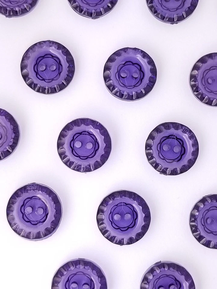 CRYSTAL BUTTON, SIZE 20L -1/2", SHINY FINISH, 144 PIECES, FREE SHIPPING USA - Image 4 of 4