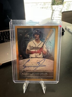 2024 Topps Pro Debut - Future Cornerstones Autographs Gold Foil #FCA-ES Ethan...